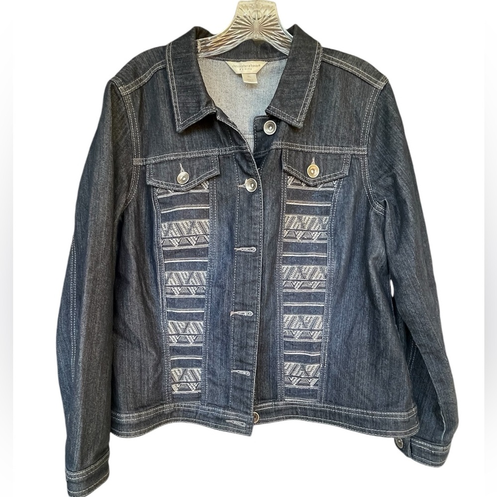 Christopher & Banks Jean Jacket